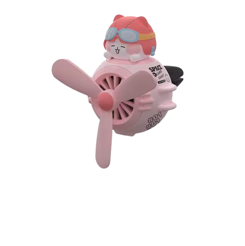 Diffuseur de parfum Chat rose - Tablettes & Flacons Offerts