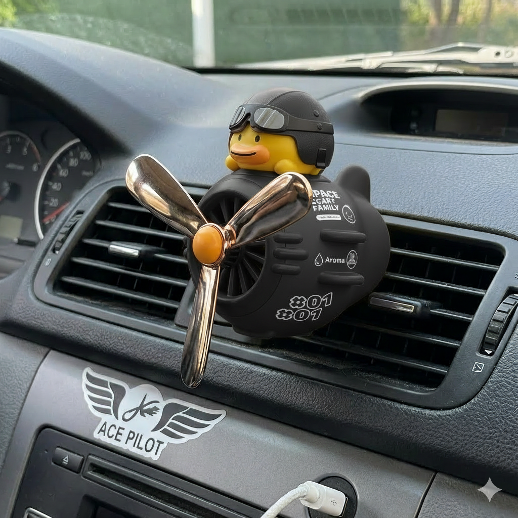 Diffuseur de parfum Canard version noir - Tablettes & Flacons Offerts