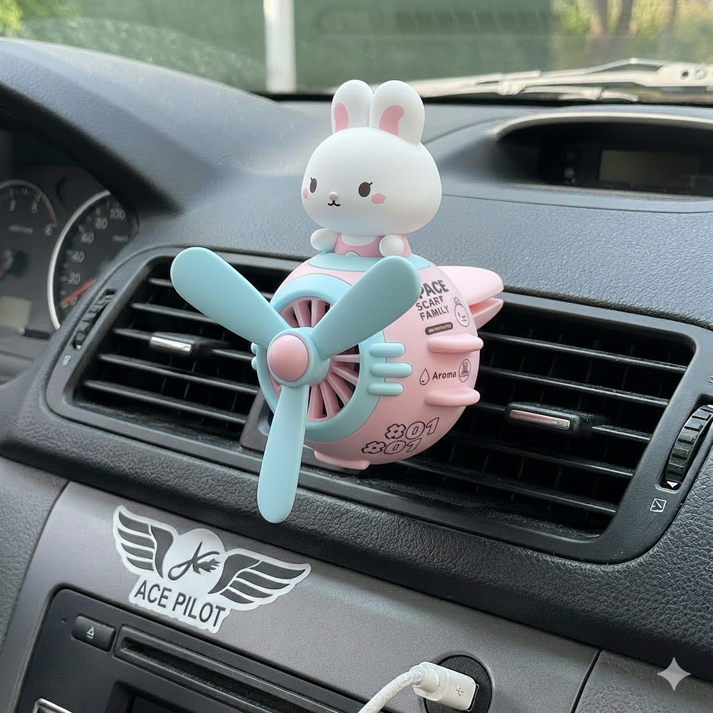 Diffuseur de parfum Lapin - Tablettes & Flacons Offerts